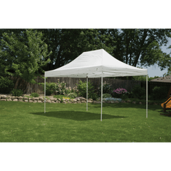 ShelterLogic HD Series Straight Leg Pop-Up Canopy, 10 ft. x 15 ft. White - 22599