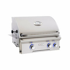 AOG L-Series 24-Inch 2-Burner Built-In Gas Grill With Rotisserie - 24NBL