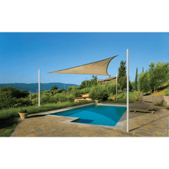 ShelterLogic Shade Sail Triangle, 12 ft. x 12 ft. x Heavyweight - 25720