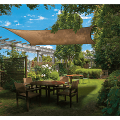 ShelterLogic Shade Sail Square, 16 ft. x 16 ft. Sand - 25732