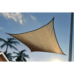 ShelterLogic Shade Sail Square, 16 ft. x 16 ft. Sand - 25732