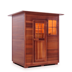 Enlighten MoonLight 3 Indoor Dry Traditional Sauna - TI-16377