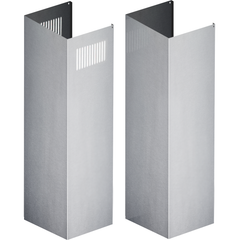 ZLINE 2-36" Chimney Extensions for 10 ft. to 12 ft. Ceilings - 2PCEXT-KB/KL2/KL3-304