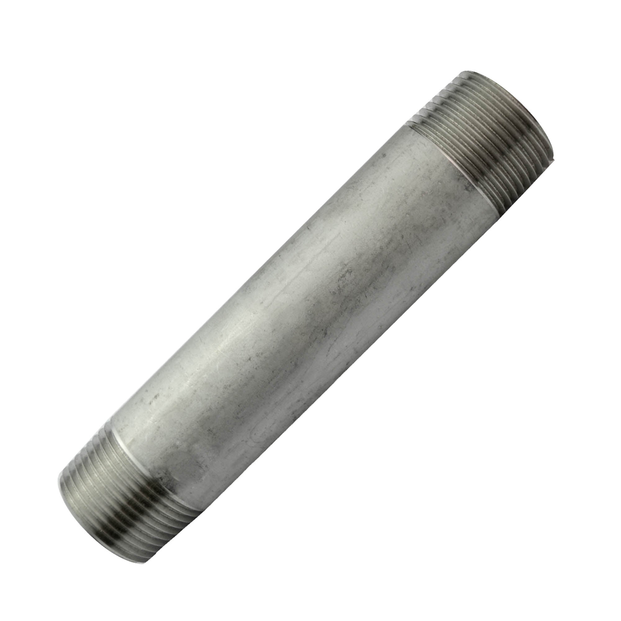 The Outdoor Plus 3/4” 6” LONG NIPPLE – STAINLESS STEEL FITTING - OPT-SSN634