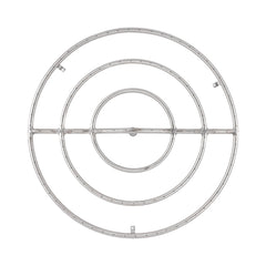 The Outdoor Plus ROUND STAINLESS STEEL BURNER - OPT-158-5