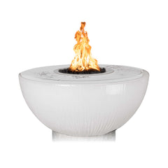 The Outdoor Plus 38″ SEDONA GFRC FIRE & WATER BOWL – 360° SPILL - OPT-38FW360