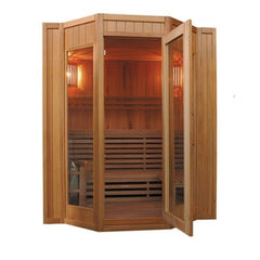 SunRay 4 Person Tiburon Traditional Sauna - HL400SN