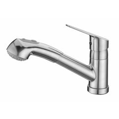 Alpha Solid Handle Pull-Out Faucet Model No. 41-577