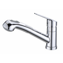 Alpha Solid Handle Pull-Out Faucet Model No. 41-577