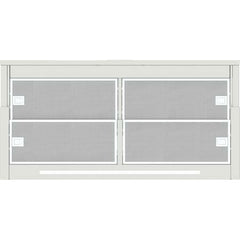 Forte Keira Series 48 Inch Under Cabinet Convertible Cabinet Insert - KEIRA1148