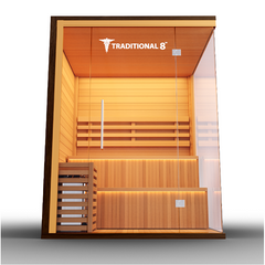 Medical Breakthrough 5 Person Traditional 8™ Steam Sauna
