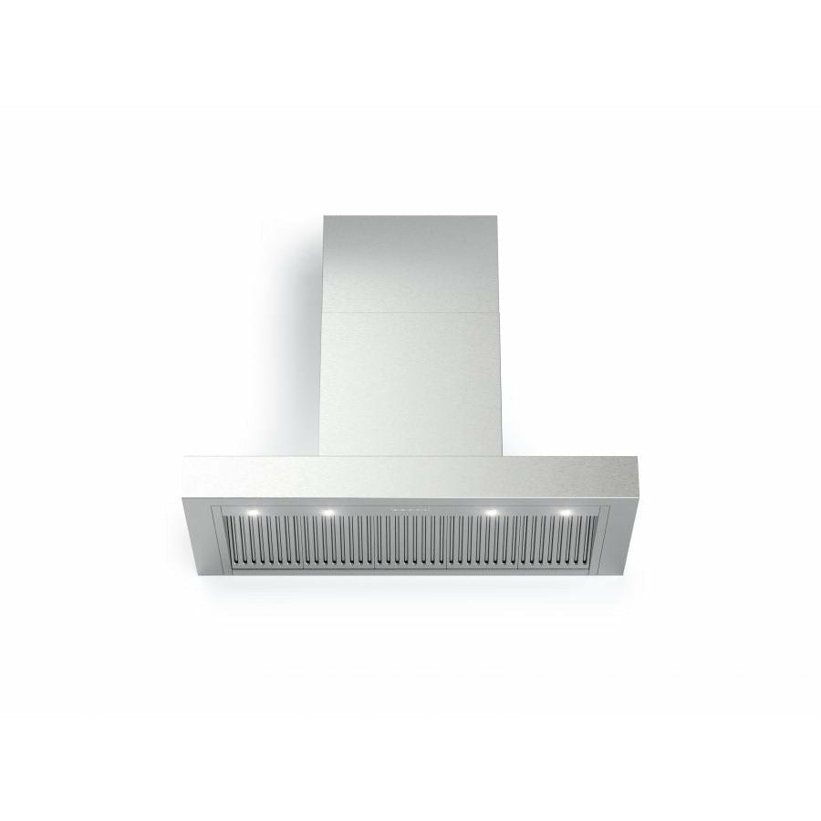 Hallman 36 in. Wall T-Shape Mounted Vent Hood with Lights HVHWT36