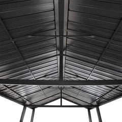 Sojag Samara Carport, 12 ft x 20 ft Dark Grey - 500-9165838