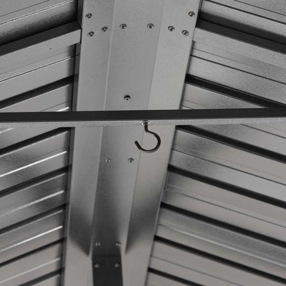 Sojag Samara Carport, 12 ft x 20 ft Dark Grey - 500-9165838
