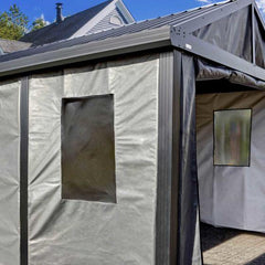 Sojag Samara Carport, 12 ft x 20 ft Dark Grey - 500-9165838