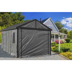 Sojag Samara Carport, 12 ft x 20 ft Dark Grey - 500-9165838