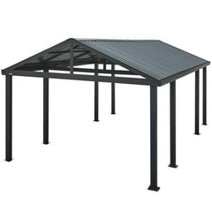 Sojag Samara Carport, 12 ft x 20 ft Dark Grey - 500-9165838