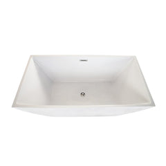 Altair Montague 59" x 30" Freestanding Soaking Acrylic Bathtub