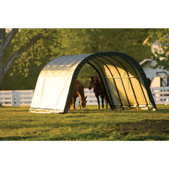 ShelterLogic Run-In Shelter Round, 12 ft. x 20 ft. x 8 ft. - 51341