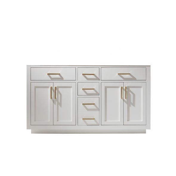 Altair Ivy 60" Double Bathroom Vanity Cabinet Only - 531060-CAB