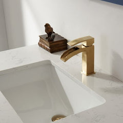 Altair Jackson 36" Single Bathroom Vanity Set in Stone Countertop