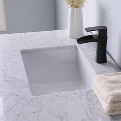 Altair Maribella 36" Single Bathroom Vanity Set with Marble Countertop
