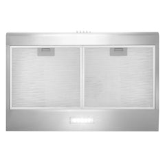Cosmo 30" Under Cabinet Range Hood with Ducted / Ductless Convertible Duct, Slim Kitchen Stove Vent with, 3 Speed Exhaust Fan, Reusable Filter and LED Lights in Stainless Steel - COS-5MU30