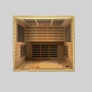 Dynamic 3 Person Low EMF Far Infrared Sauna, Lugano Edition - DYN-6336-02