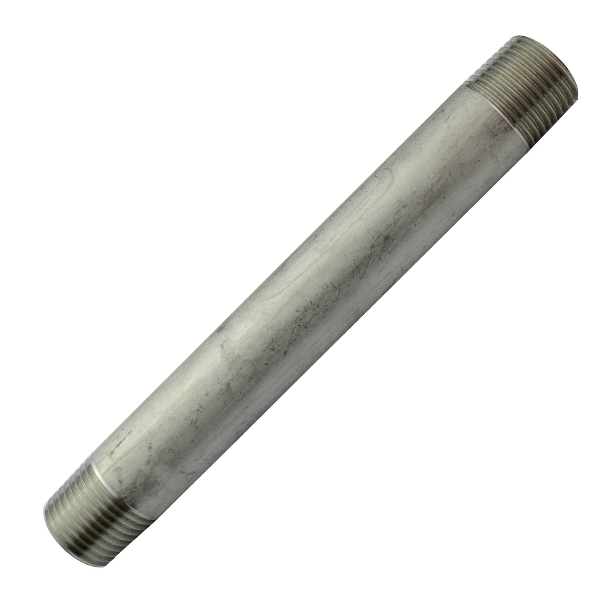 The Outdoor Plus 1/2” 6” LONG NIPPLE – STAINLESS STEEL FITTINGS - OPT-SSN6