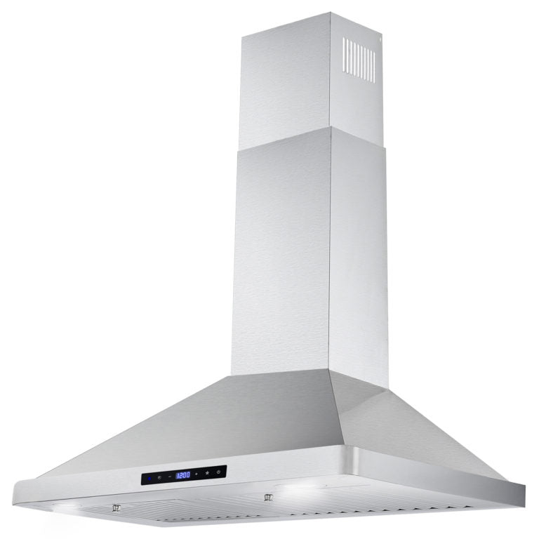 Cosmo 30" Ducted Range Hood in Stainless Steel with Touch Controls, LED Lighting and Permanent Filters - COS-63175S