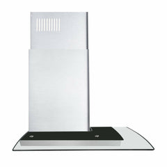 Cosmo 30" Ducted Wall Mount Range Hood in Stainless Steel with LED Lighting and Permanent Filters - COS-668A750