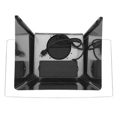 Cosmo 36" Ductless Wall Mount Range Hood in Stainless Steel with Push Button Controls, LED Lighting and Carbon Filter Kit for Recirculating - COS-668WRC90-DL