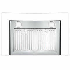 Cosmo 30" Ducted Wall Mount Range Hood in Stainless Steel with Touch Controls, LED Lighting and Permanent Filters - COS-668WRCS75