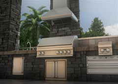 ZLINE 48" Ducted Wall Mount Range Hood with Dual Remote Blower in Stainless Steel (687-RD-48)