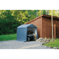 ShelterLogic Shed-in-a-Box® 8 ft. x 8 ft. x 8 ft. Gray - 70423