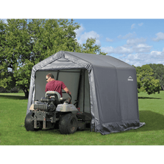 ShelterLogic Shed-in-a-Box® 8 ft. x 8 ft. x 8 ft. Gray - 70423