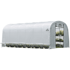 ShelterLogic GrowIT® Heavy Duty Round Greenhouse, 12 ft. x 24 ft. x 8 ft. - 70593