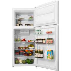 Forte 250 Series 28 Inch Counter Depth Top Freezer Refrigerator, in White - F15TFRESWW