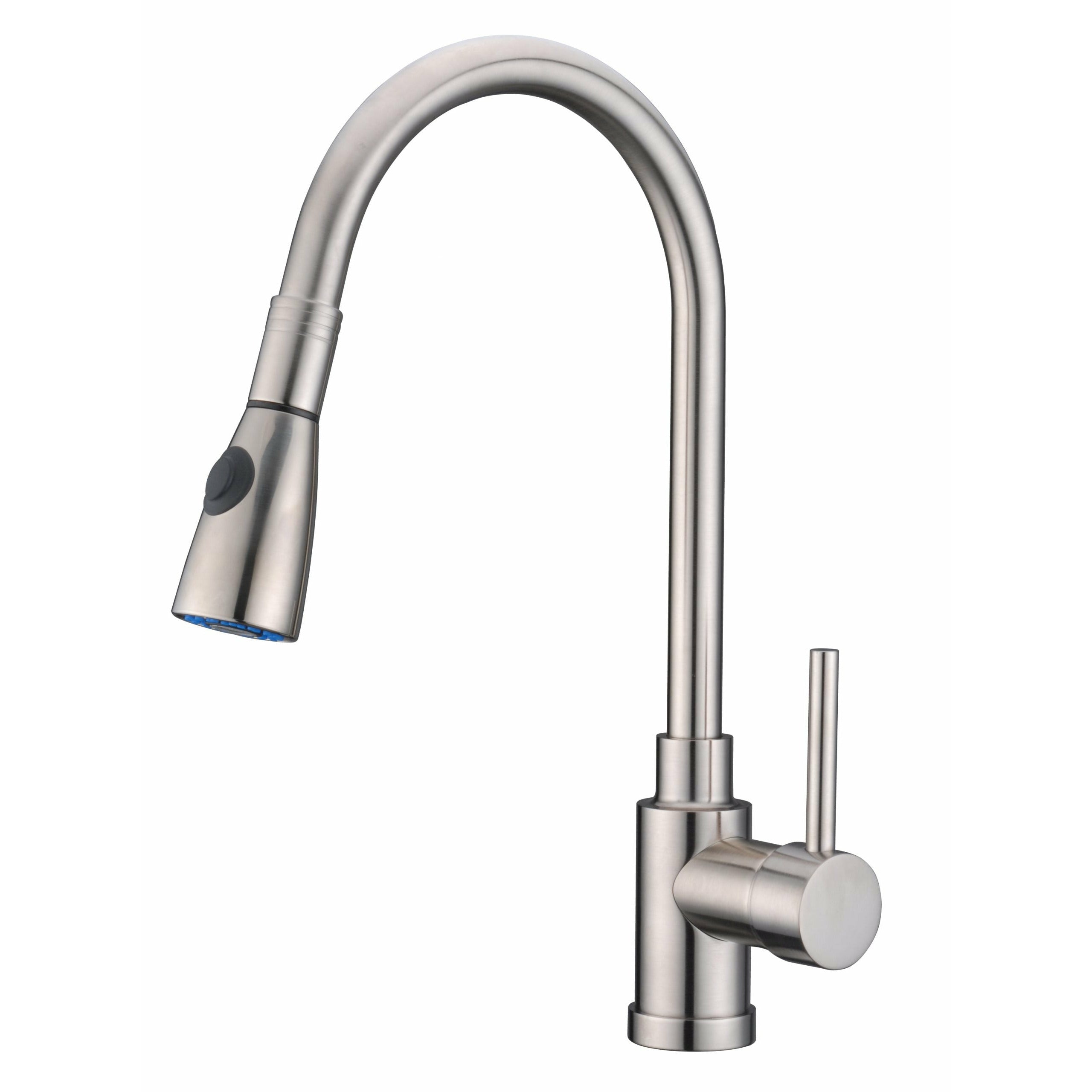 Alpha Goose Neck Pull-Out Faucet Model No. 78-599