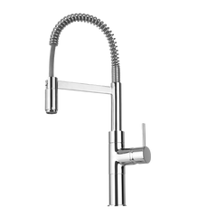 LaToscana 20 1/8" Single Handle Pull-down kitchen Faucet Spout Rotates - 78-556