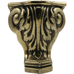 Ilve Single Decorative Bronze (Burnt Brass) Scroll Claw Leg - G4221218