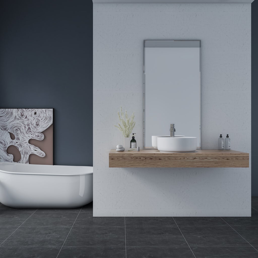 Altair 14 in. Round Ceramic Vessel Bathroom Vanity Sink - Sabine White Finish