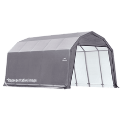 ShelterLogic ShelterCoat Custom Barn Shelter, 12 ft. x 24 ft. x 11 ft. Standard PE 9 oz. - 9015