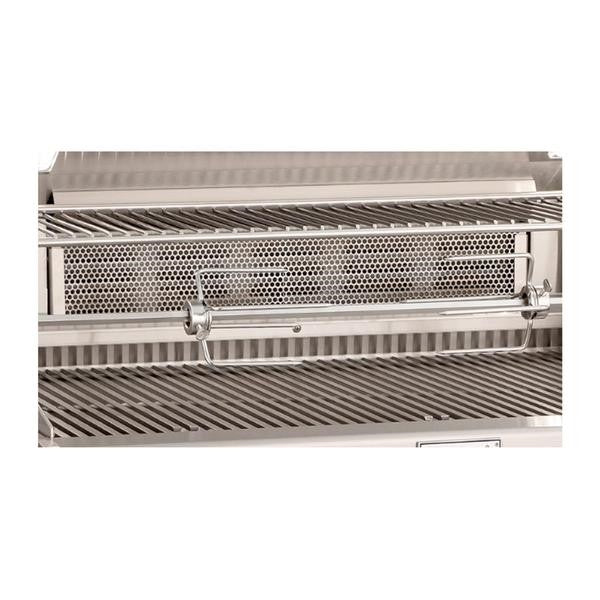 Fire Magic Grills Aurora 25 1/2 Inch Built-In Grill with Analog Thermometer and Rotisserie - A430I-8A