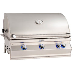 Fire Magic Grills Aurora 37 3/4 Inch Built-In Grill with Analog Thermometer and Back Burner - A790I-8A