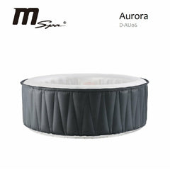 MSPA Aurora Bubble Hot Tub - 6 Person Inflatable Bubble Spa - D-AU06