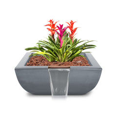 The Outdoor Plus AVALON CONCRETE – PLANTER & WATER BOWL - OPT-AVLPW