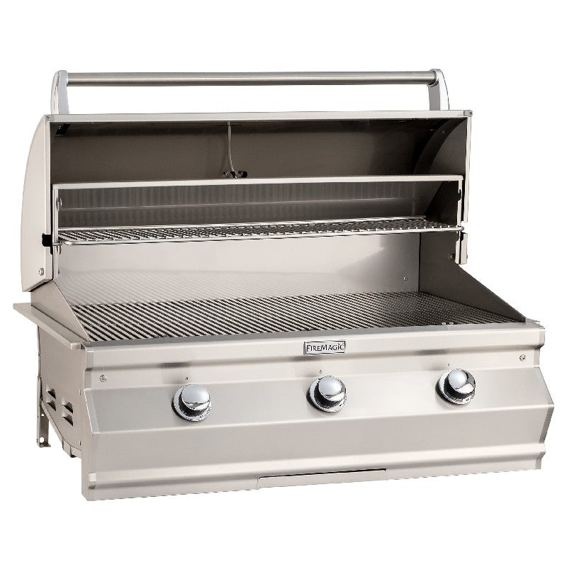 Fire Magic Grills Choice 37 3/4 Inch Built-In Grill with Analog Thermometer - C650I-RT1