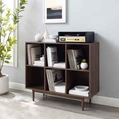 Crosley Liam 42.25 Inch 6 Cube Bookcase - CF1121