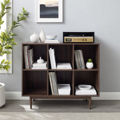 Crosley Liam 42.25 Inch 6 Cube Bookcase - CF1121